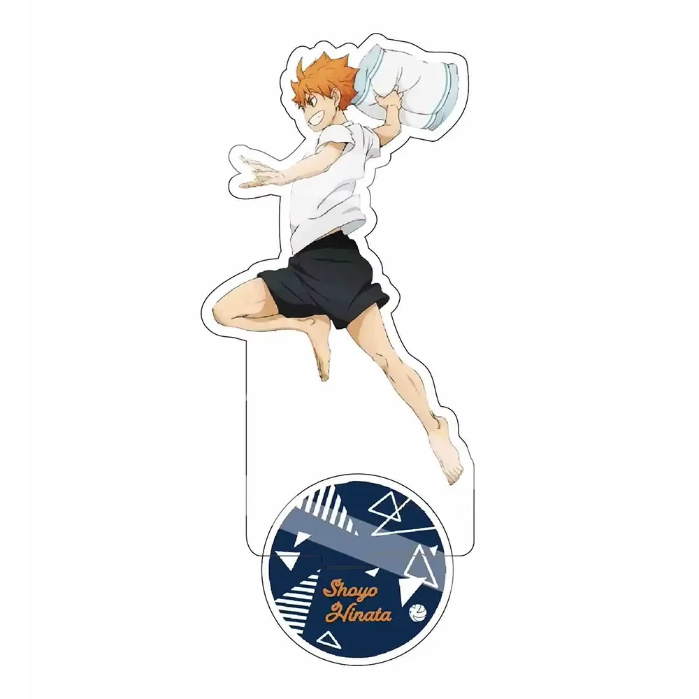 Anime Haikyuu!!15cm Hinata Shouyou Kageyama Tobio Oikawa Tooru Tsukishima Kei Acrylic Stand Desktop Ornament gifts