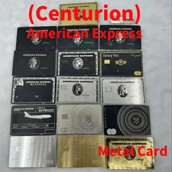 Custom. Custom, Amerikaanse Centurion Kaart, Amerikaanse, Gepersonaliseerde Zwarte En Kaart Reguliere Klassieke Chip