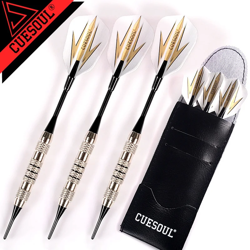 3Pcs 17G Zachte Darts Elektronische Tip Met Aluminium As