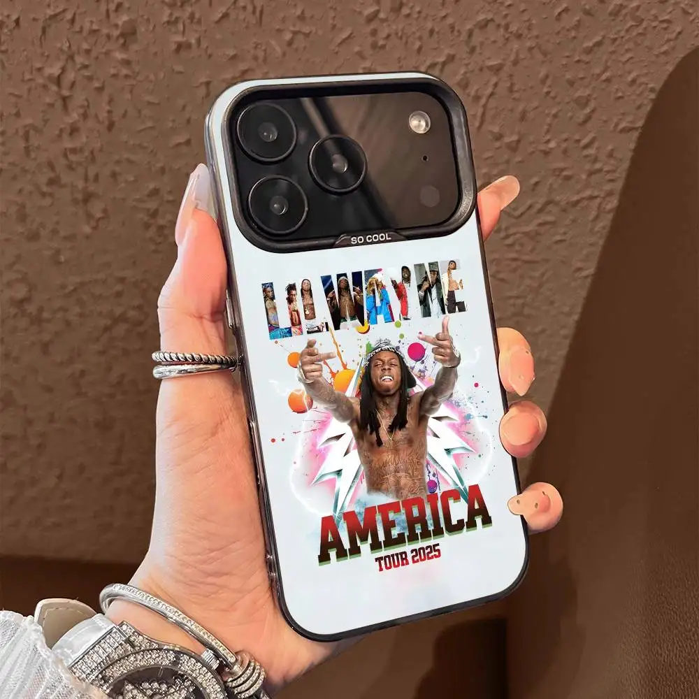 Tha Carter VI L-Lil Wayne coque de téléphone pour iPhone 17,16,15,14,13,12,11,Pro,Max,Plus,E,Air,Mini couverture en Tpu noir