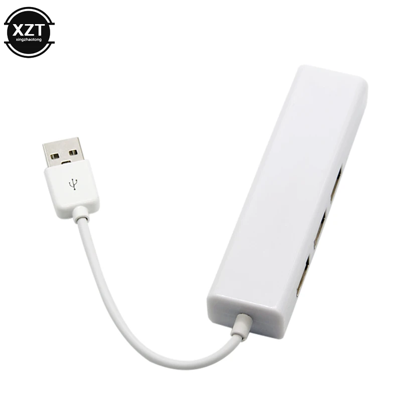 Koncentrator USB Ethernet USB do karty sieciowej RJ45 Lan Adapter Ethernet 10/100 Mbps do laptopa Mac iOS Windows RTL8152 Hub USB 2.0