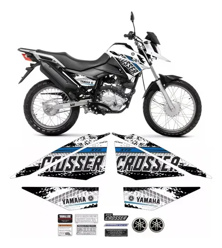 Motorcycle Yamaha Crosser Xtz Tank Stickers 150 6 Kits