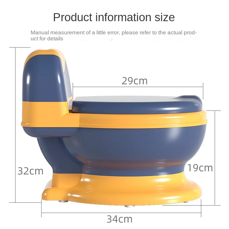 Imagem -04 - Potty Portátil para Meninos e Meninas Baby Training Toilet Safe Training Stool Splash Guard Trainer Seat Attachment Fácil de Limpar