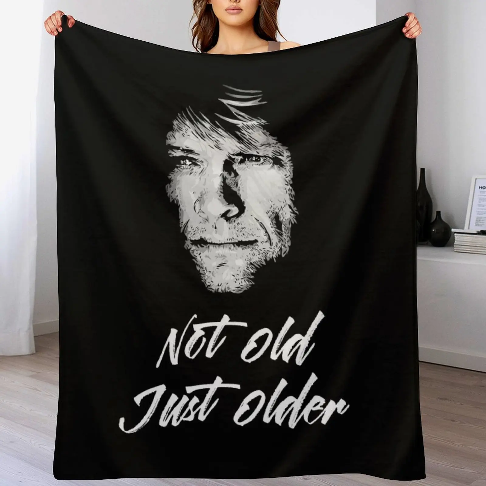 

Just Older Throw Blanket Decorative Sofas Tourist Blankets