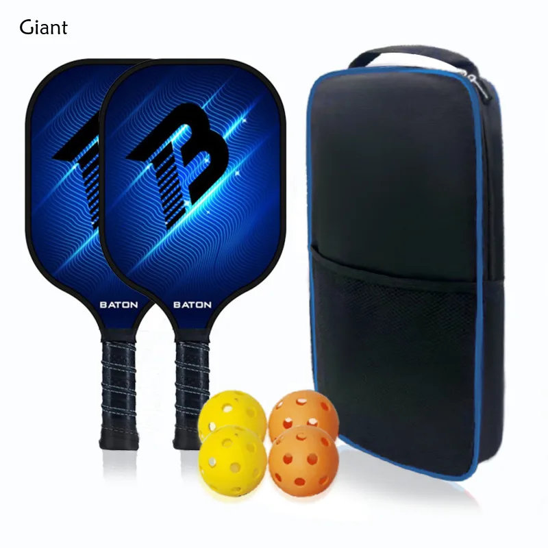 Pickleball Paddle Glass Fibre Professional Shovel Man Trainer Women's Safety Tennis Exerciser Racket Dampener Padel Training