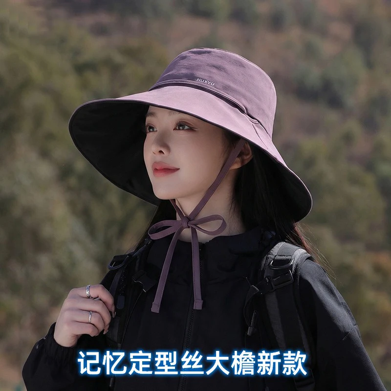 

Spring and Summer wide-brimmed sun protection hat for outdoor activities camping sun protectionfashionable high-end fishing hat