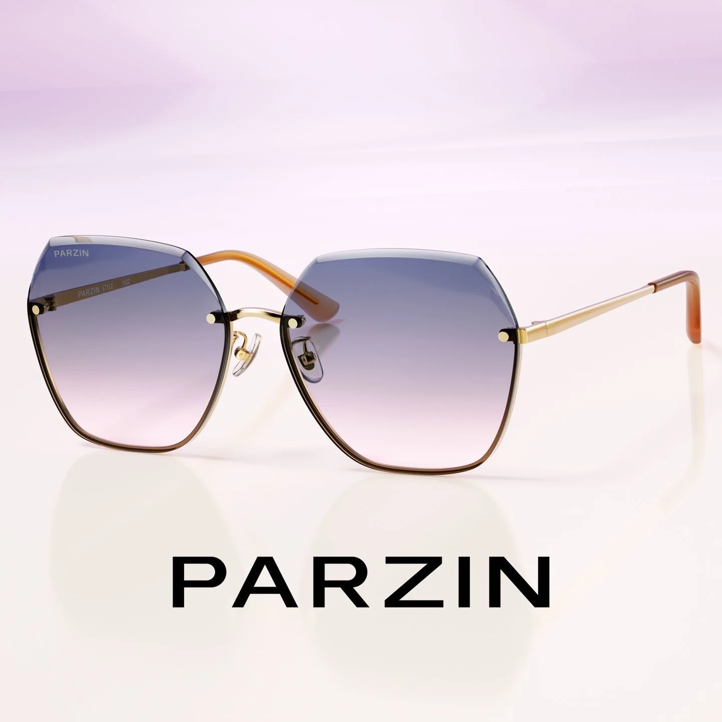 

Новые цветные солнцезащитные очки PARZIN для женщин, легкие безрамные роскошные женские очки PZ8618