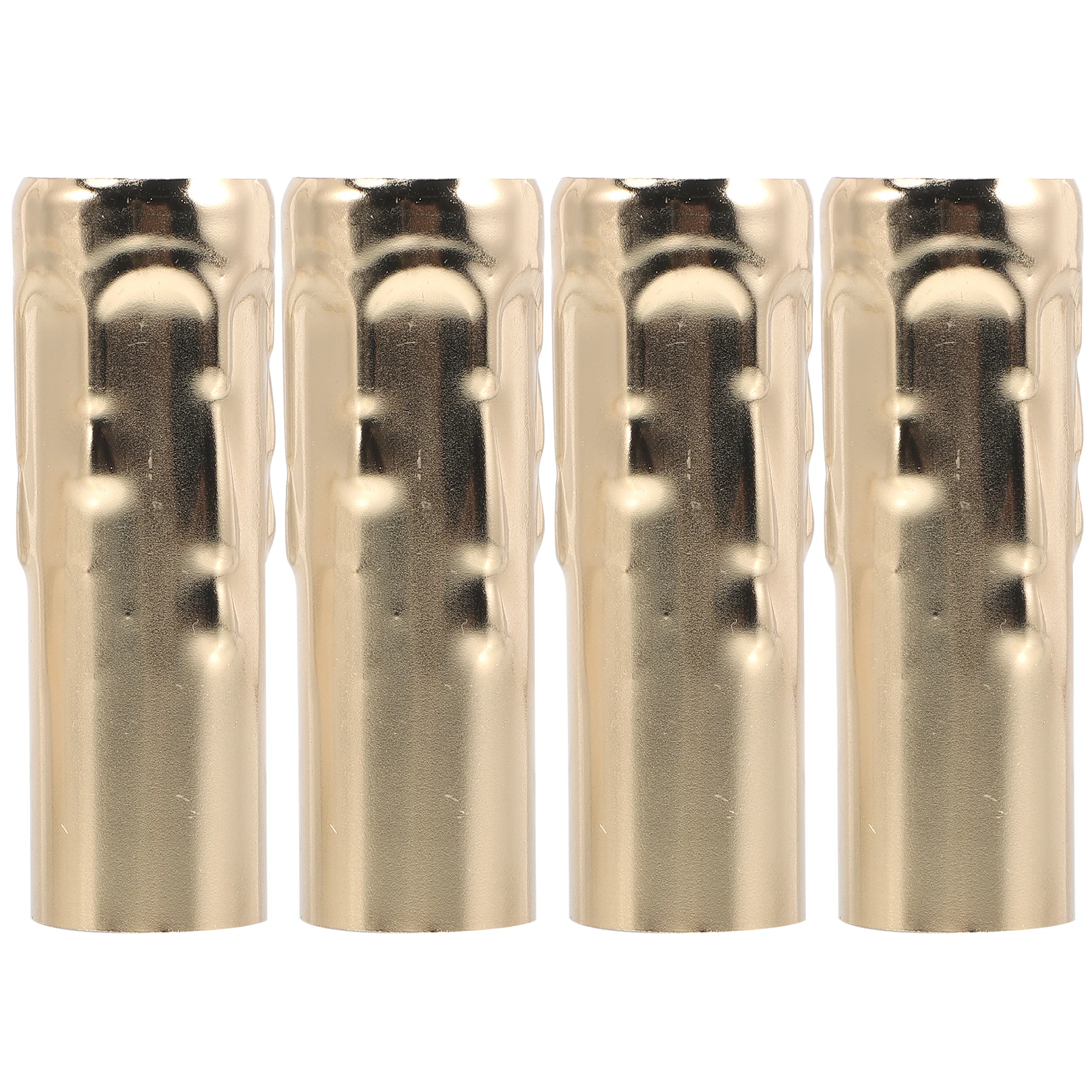 

4pcs Chandelier Base Cover Lamp Base Sleeve E14 Socket Cover Flanging Casing Crystal Chandelier Replacement Lighting