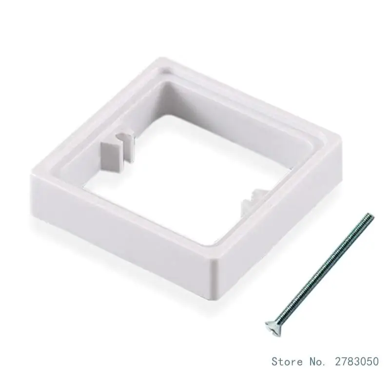 Single Light Switches Surround Square Spacer for Mounting Box Height Adjustment