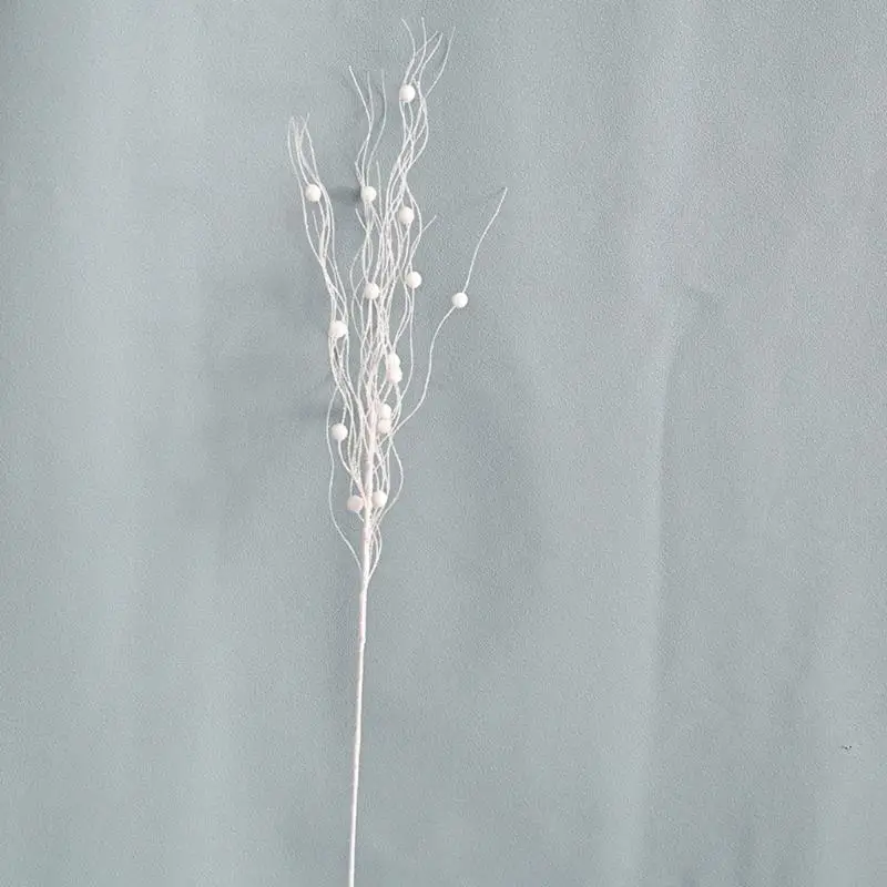 37me 인공 꽃 줄기 스템 10pcs 산산조각 난방 플라스틱 가지 가짜 꽃 꽃