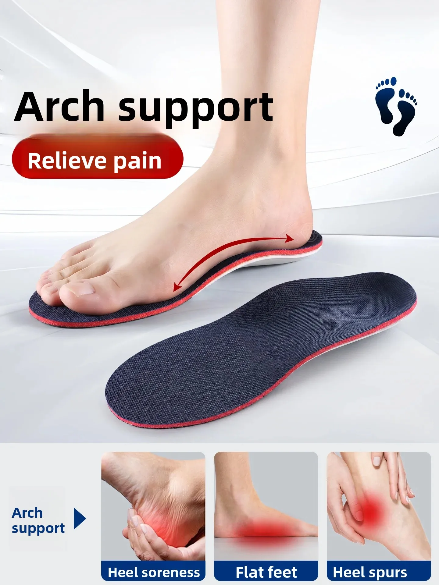 tpu-arch-support-shoe-insoles-flat-feet-special-men's-hard-arch-insoles-women's-thin-arch-insoles-comfortable-fit-basic-suppo