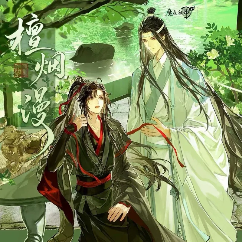 Anime Grandmaster of Demonic Cultivation Acrylic Stand Plaque Tan Yan Man Series Wang Xian CP Two People Model Desktop Ornament
