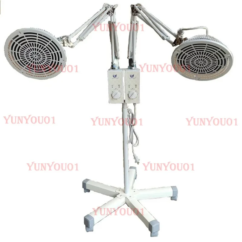 Double Head Two-in-one Magic Lamp TDP Baking Lamp Infrared Physiotherapy Instrument Luminous Heating Baking Electricity