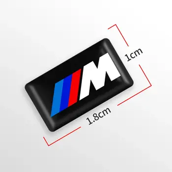 10個環氧樹脂汽車車窗升降按鈕方向盤貼紙,適用於BMWM Performance E36 E60 E90 X2 X1 X3 X5 E46 E39 E70 M3 M5 M6 8 最佳銷售 m貼紙 - №1