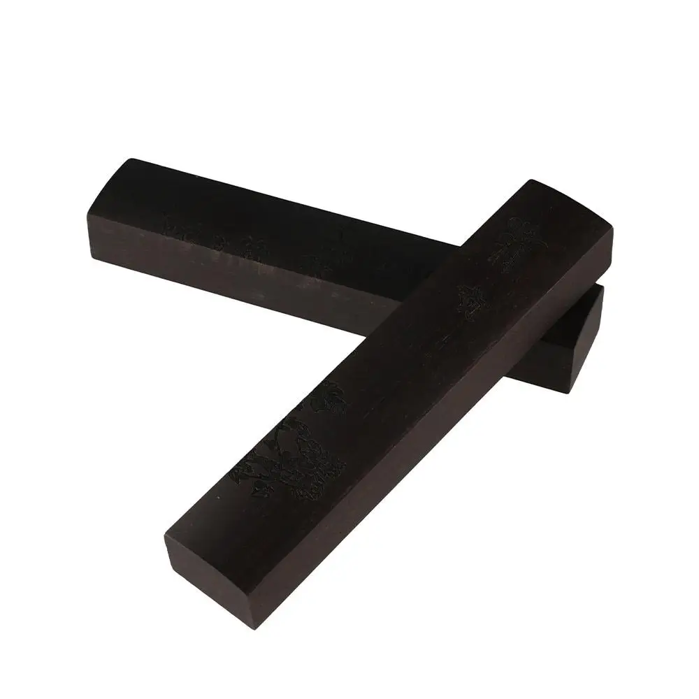 1Pair Ancient Vintage Wood Paperweight Retro Traditional Chinese Paper Weight Natural Writing Calligraphy Tool Class
