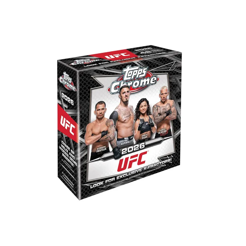 2026 Topps Chrome UFC Ultimate Fighting Championship Star Card Collectible Card Factory Sealed - Mega Box - view 2