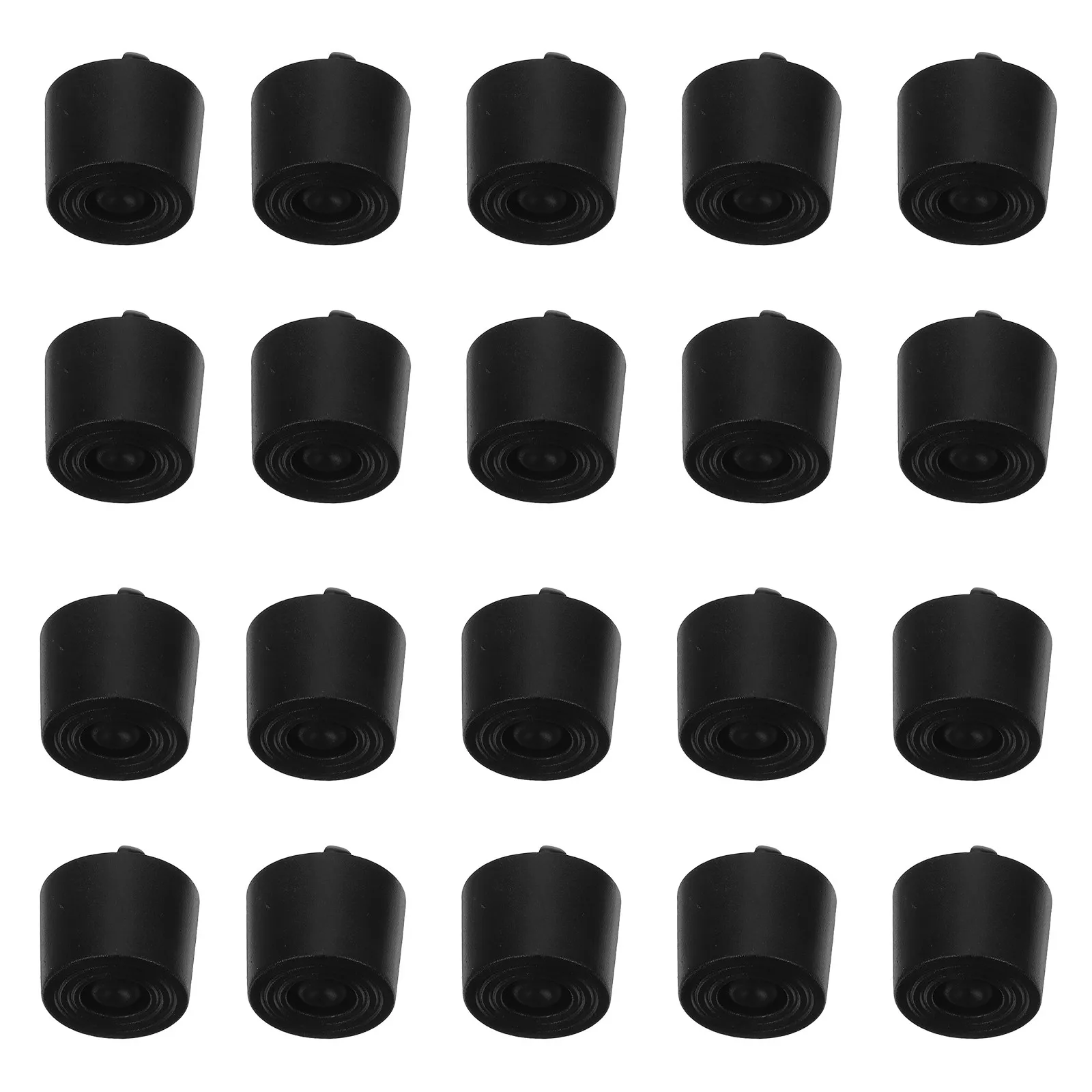 20Pcs Computer Case Feet Pads Shock Absorbing Anti Vibration Anti Skid Pc Case Feet Riser Replacement Stable Silent Desktop