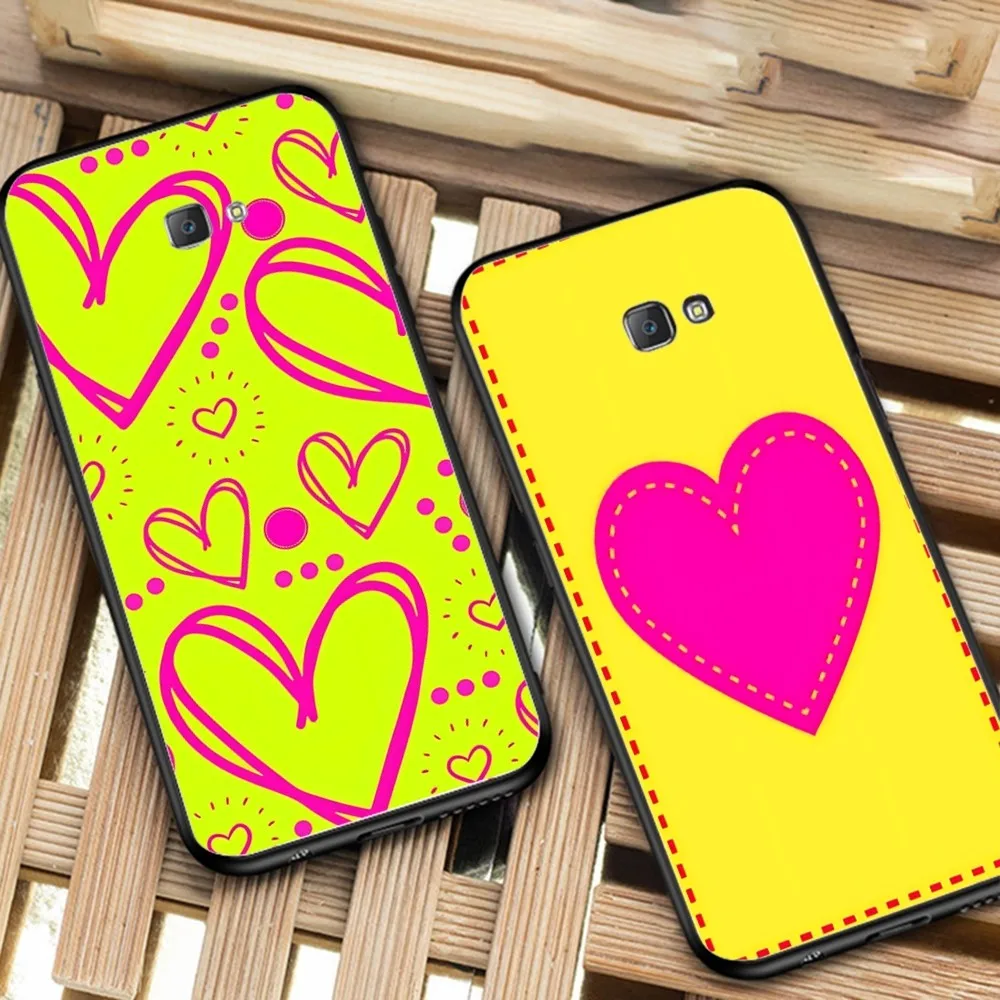 

Simple Couple Love Phone Case For Samsung J 7 Plus 7core J7 Neo J6 Plus Prime J6 J4 J5 Mobile Cover