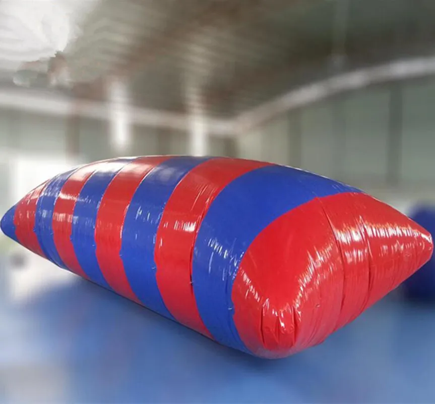 Frete grátis 9x3m inflável água blob salto brinquedos de água blob saco de salto inflável aqua trampolim com uma bomba