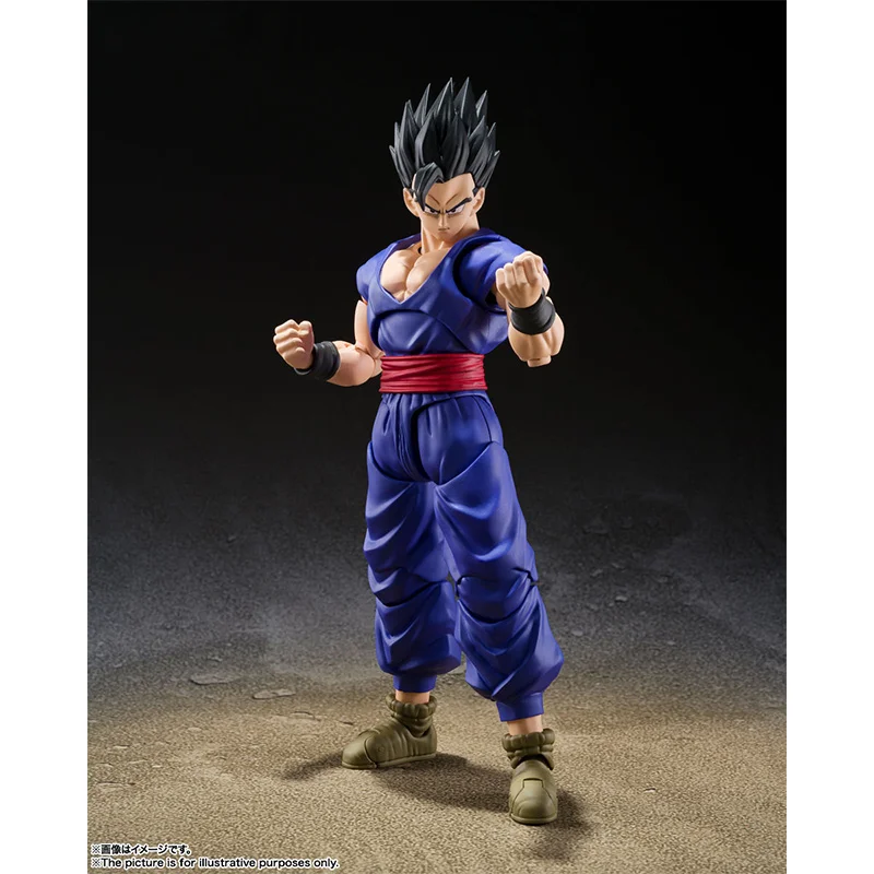 Bandai S.h.figuarts Ultimate Son Gohan Super Hero Dragon Ball Super 16Cm Anime Original Action Figure Model Toy Gift Collection