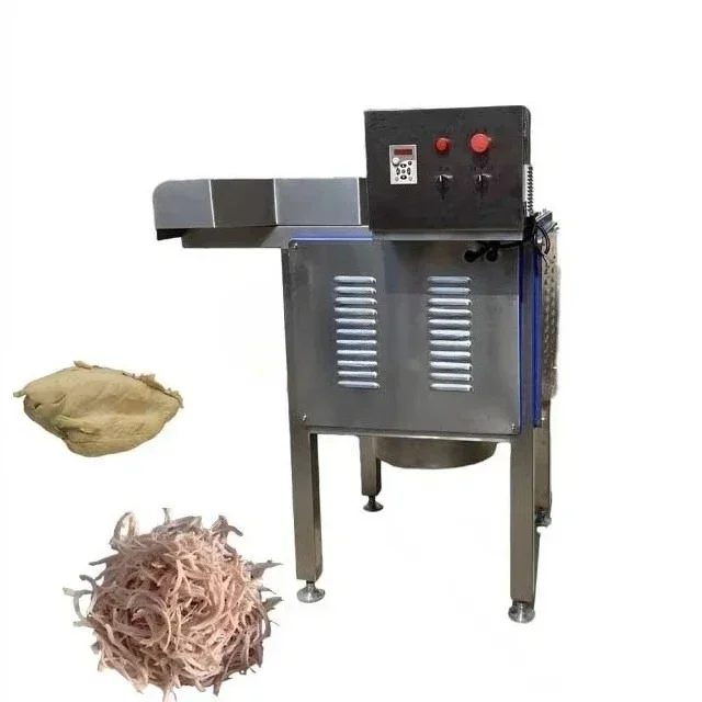 Máquina de hilo dental de fibra de filete de pescado seco que ahorra trabajo Fabricante de hilo dental de proteína de soja