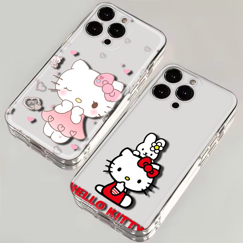 E7 Hello Kitty Soft Case for Moto G Play E20 E4 E40 E5 E6 E6S E7 Power Edge 20 Lite Pro G200 G30 G4 G52 G42