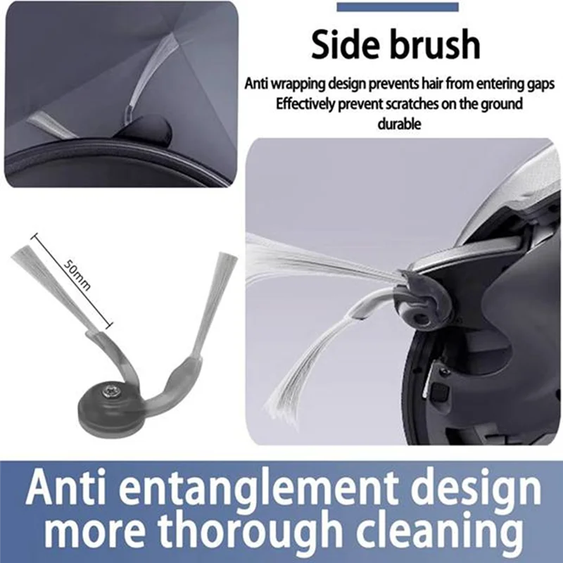 

B88B-For Roborock Saros 10/G30/S9 Maxv Ultra/S90ver/A1460RR Replacement Main Side Brush Filter Mop Cloth Dust Bag