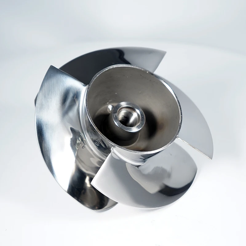 

155.5mm Diameter 4 Blades Jet Ski Impeller Compatible with Seadoo Wake 155/GTX 155/GTI LTD 155/GTI SE 155 PWC