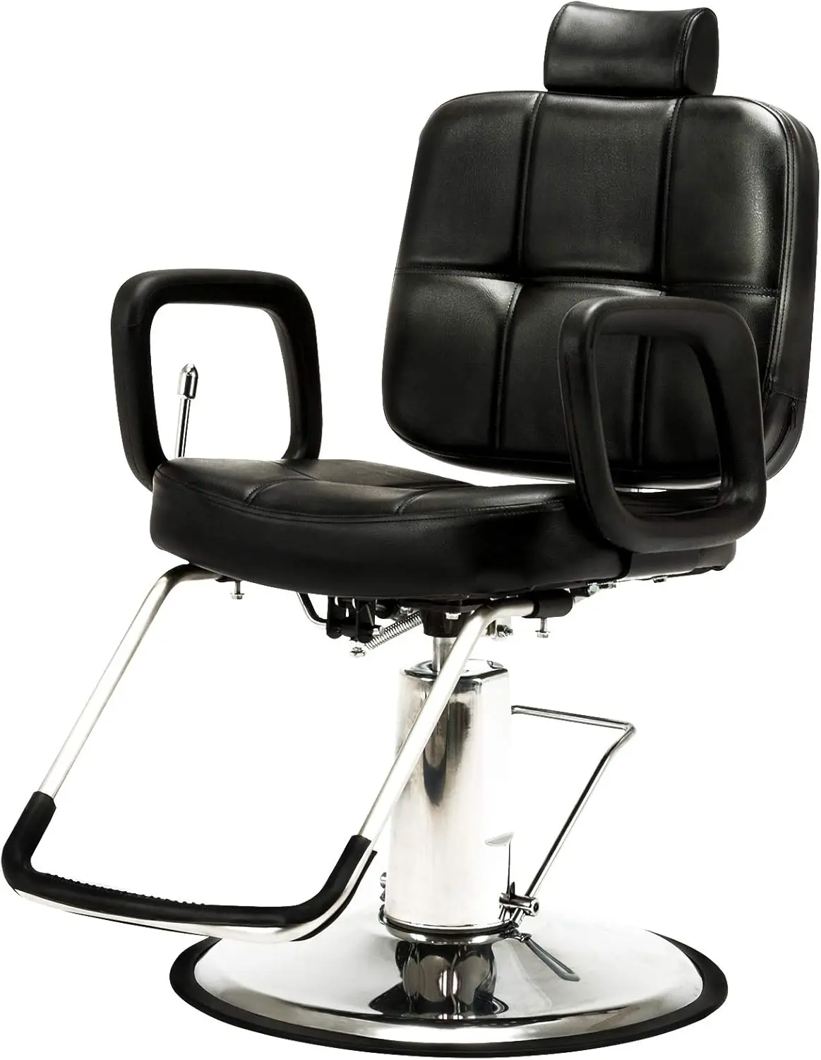 hand Hydraulic Recline Barber Chair Salon Chair for Hair Stylist Heavy Duty Tattoo Chair Shampoo Beauty Salon Equipment