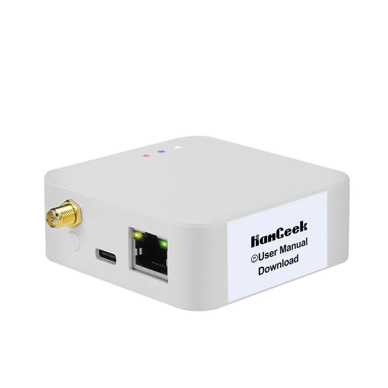 TZT HamGeek POE Zigbee 3.0 Coordinator Router Wifi Zigbee Gateway (White/Black) for HamGeek CC2652P Module Zigbee2mqtt