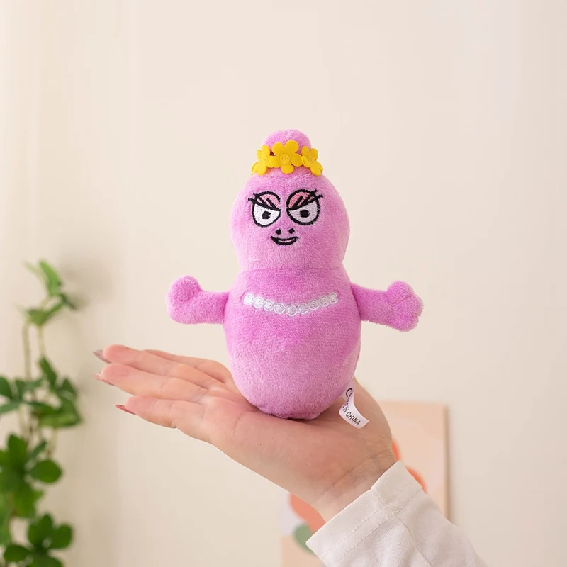 14-24cm dibujos animados Barbapapa juguetes de peluche muñecos de peluche suaves para bebés niños juguetes cómodos decoración del hogar niñas niños regalos de cumpleaños