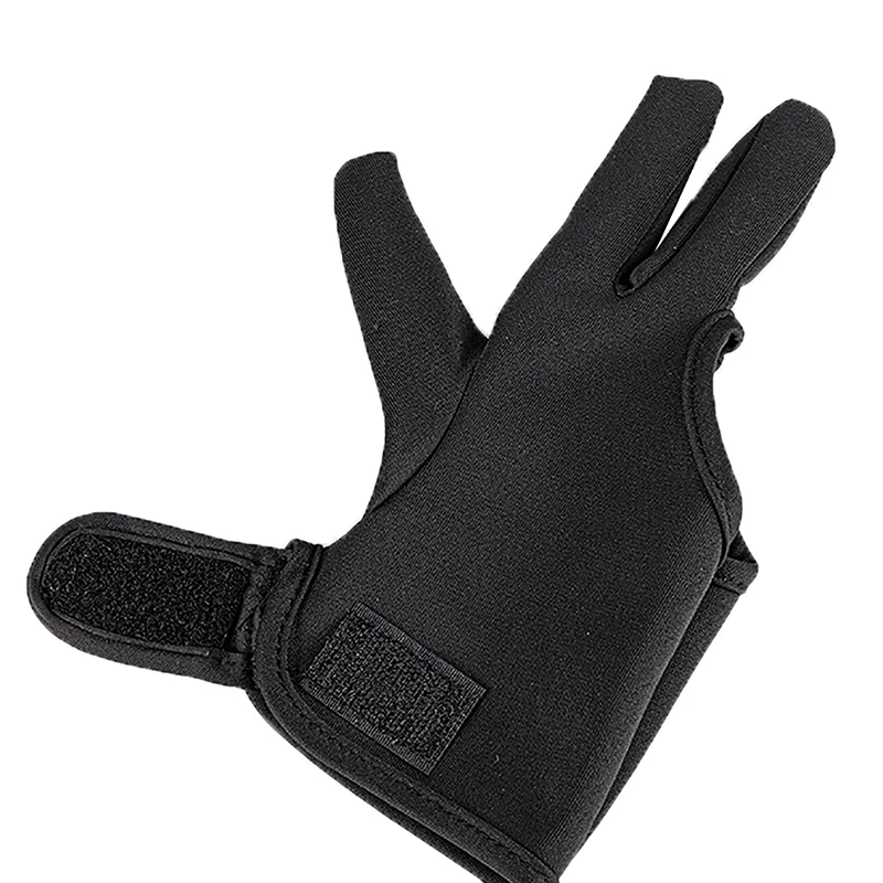

Hair Straightening Curling Barber Hairdressing Three Fingers Glove Heat Resistant Finger Protect Styling Accessories