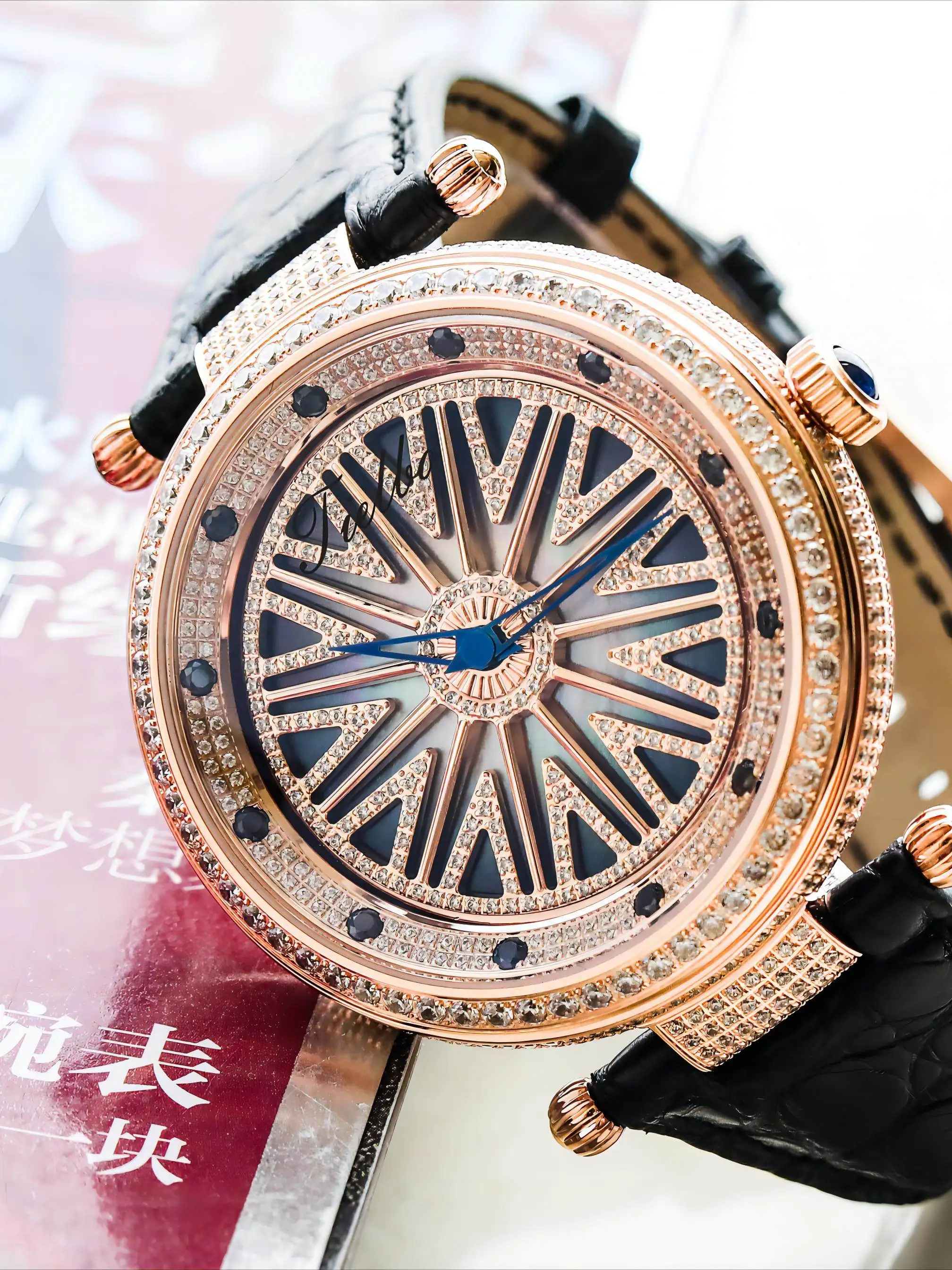 127 High-end Fashion Luxury Temperament Leather Swiss Quartz Trend Watch