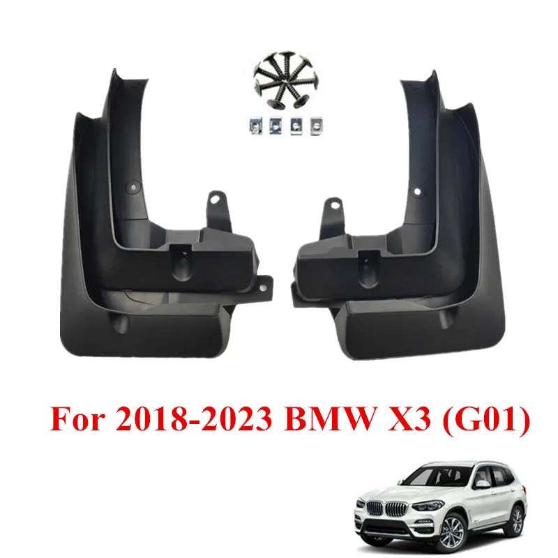 

4Pcs/Set Splash Guards Mud Flaps Mud Fender Mudguard Flares Flap Splash Mud For BMW X3 (G01) 2018 2019 2020 2021 2022 2023