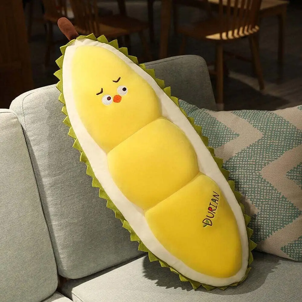 Pillow Home Decoration Funny Food Plushie  Plants   Durian Stuffed  Fruit  Stuffed Fruit