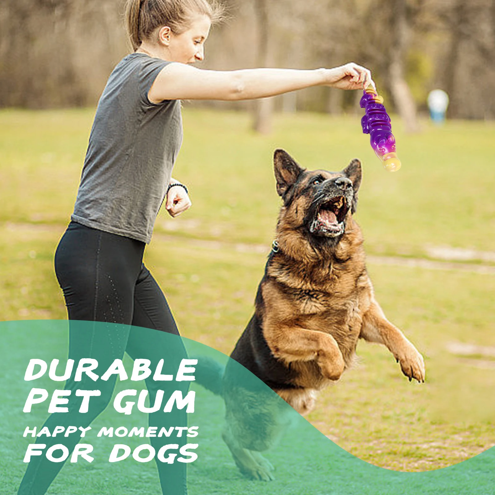 ألعاب الكلاب على شكل حيوان لعبة طب الأسنان للكلاب من النايلون لعبة تنظيف الأسنان للكلاب المتوسطة والكبيرة #4