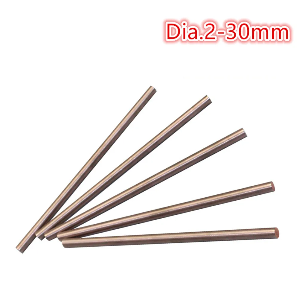 W70Cu30 W75Cu25 W80Cu20 Tungsten Copper Rods Electrode Bar Put Electric Rod Alloy Electric Spark Electrical Thermal Conductivity