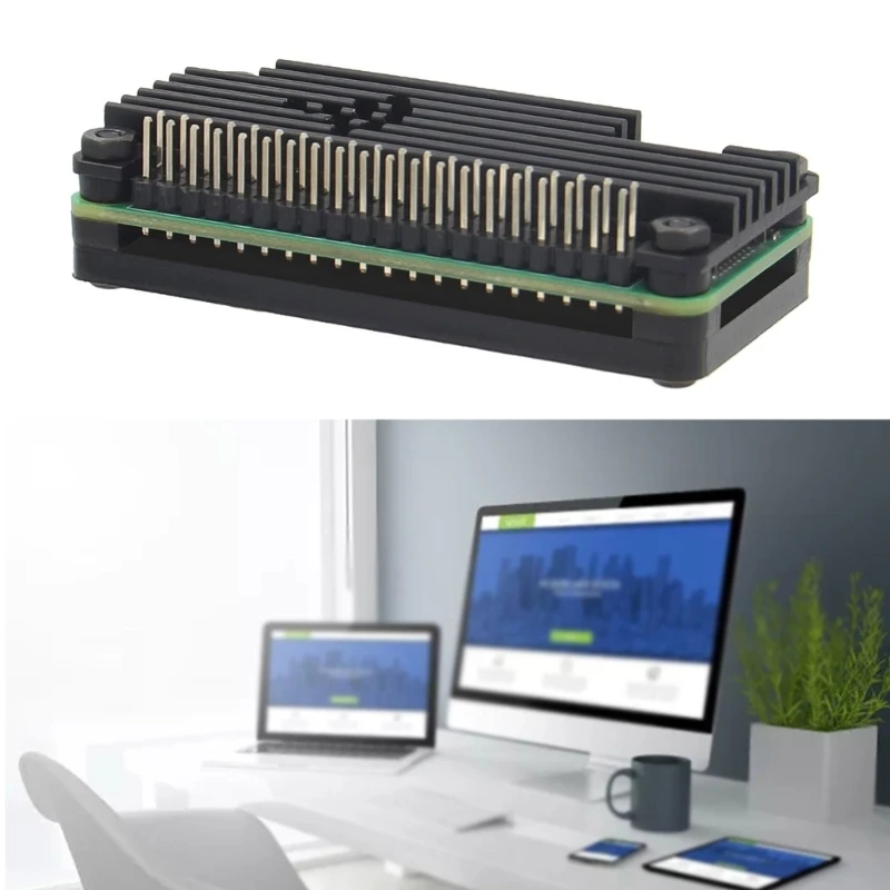 Funda para RaspberryPiZero 2W/PiZero, carcasa Metal con disipación calor, envío directo