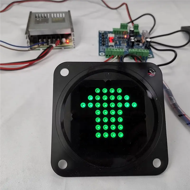 [NEWA64Z!】 LED Indicator Light Board Universal Round Red/Green Signal Light For Tripod Turnstiles DC12V Multiple Styles