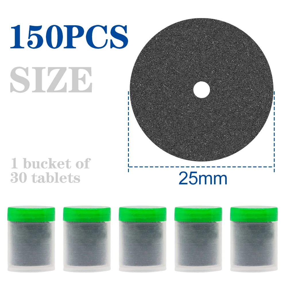 XCAN 36/150 SZT. Żywiczne Tarcze Tnące 25mm Tarcze Do Cięcia Tarcze Szlifierskie do Narzędzi Obrotowych Dremel Akcesoria Tarcze Ścierne — zdjęcie 5