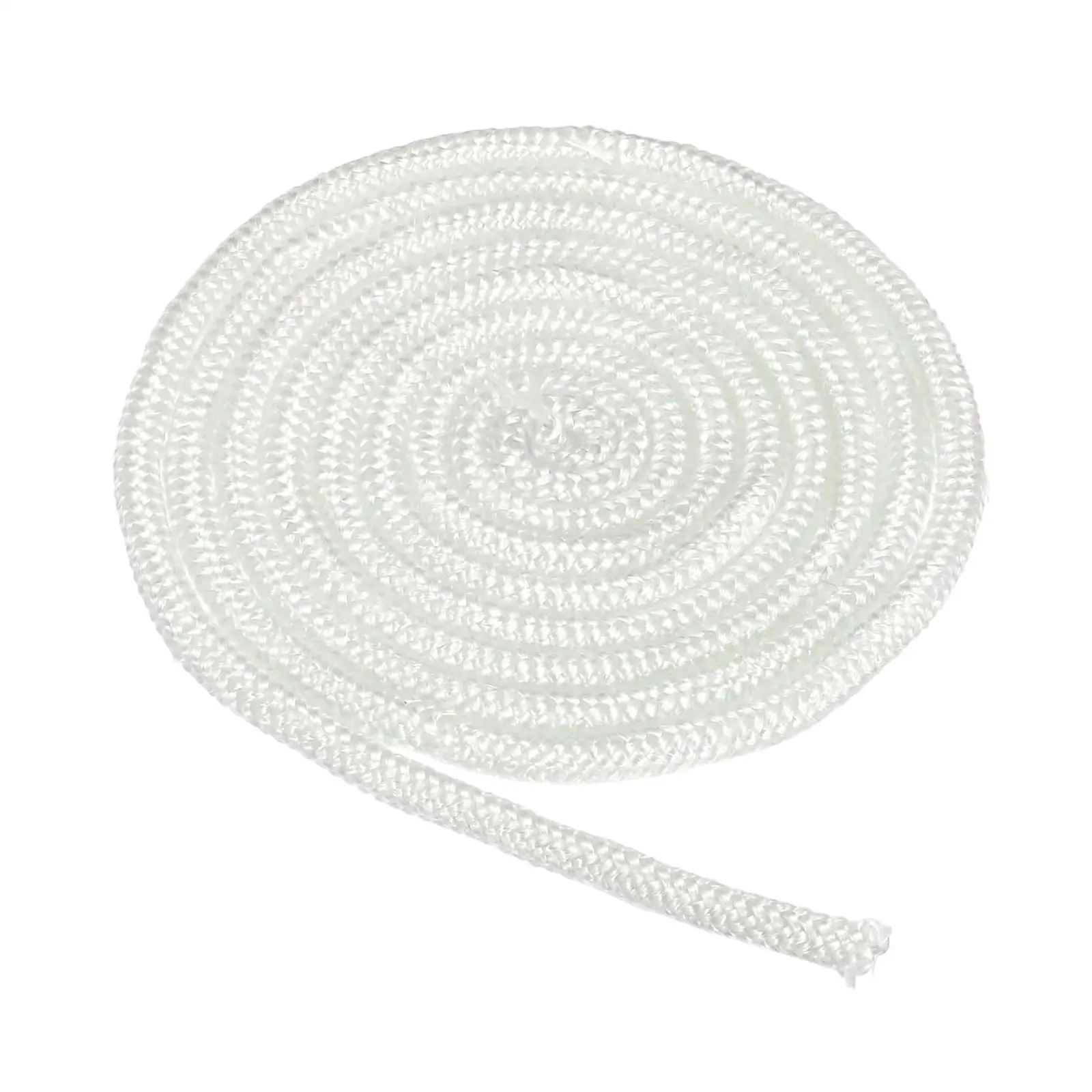 Fireplace Sealing Rope Glass Fiber Cord Self Adhesive Stove Door Gasket Rope for Heat Intensive Indoor Outdoor Applications