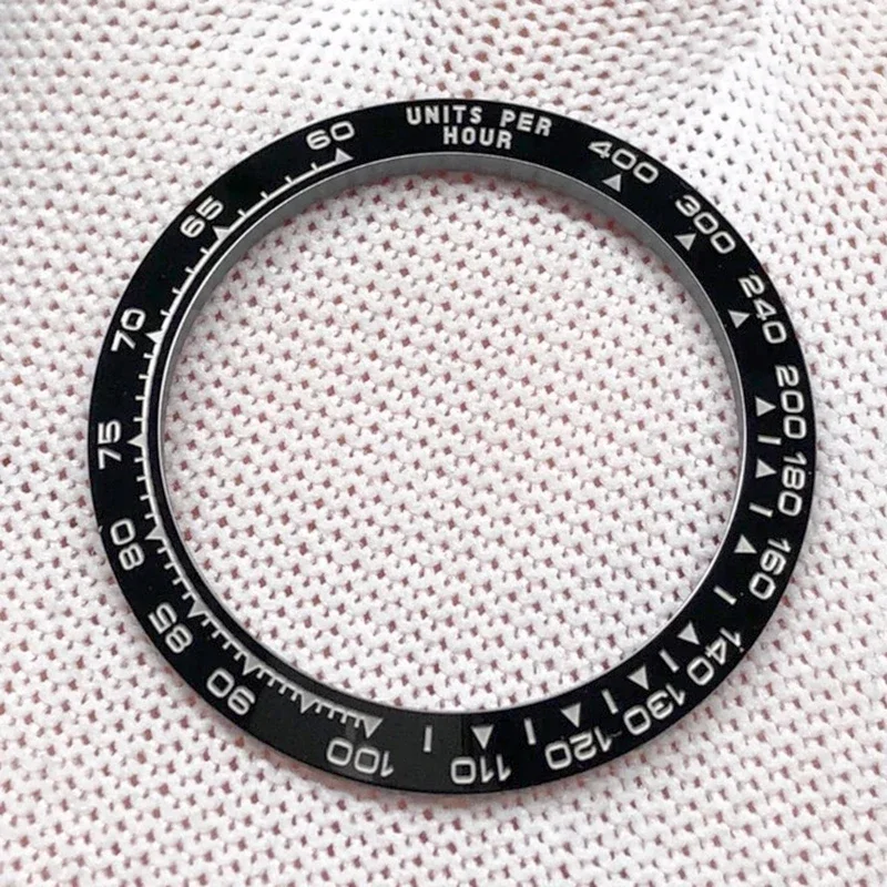 Bisel de reloj de cerámica de alta calidad para Daytona 116500 LN, piezas de reloj