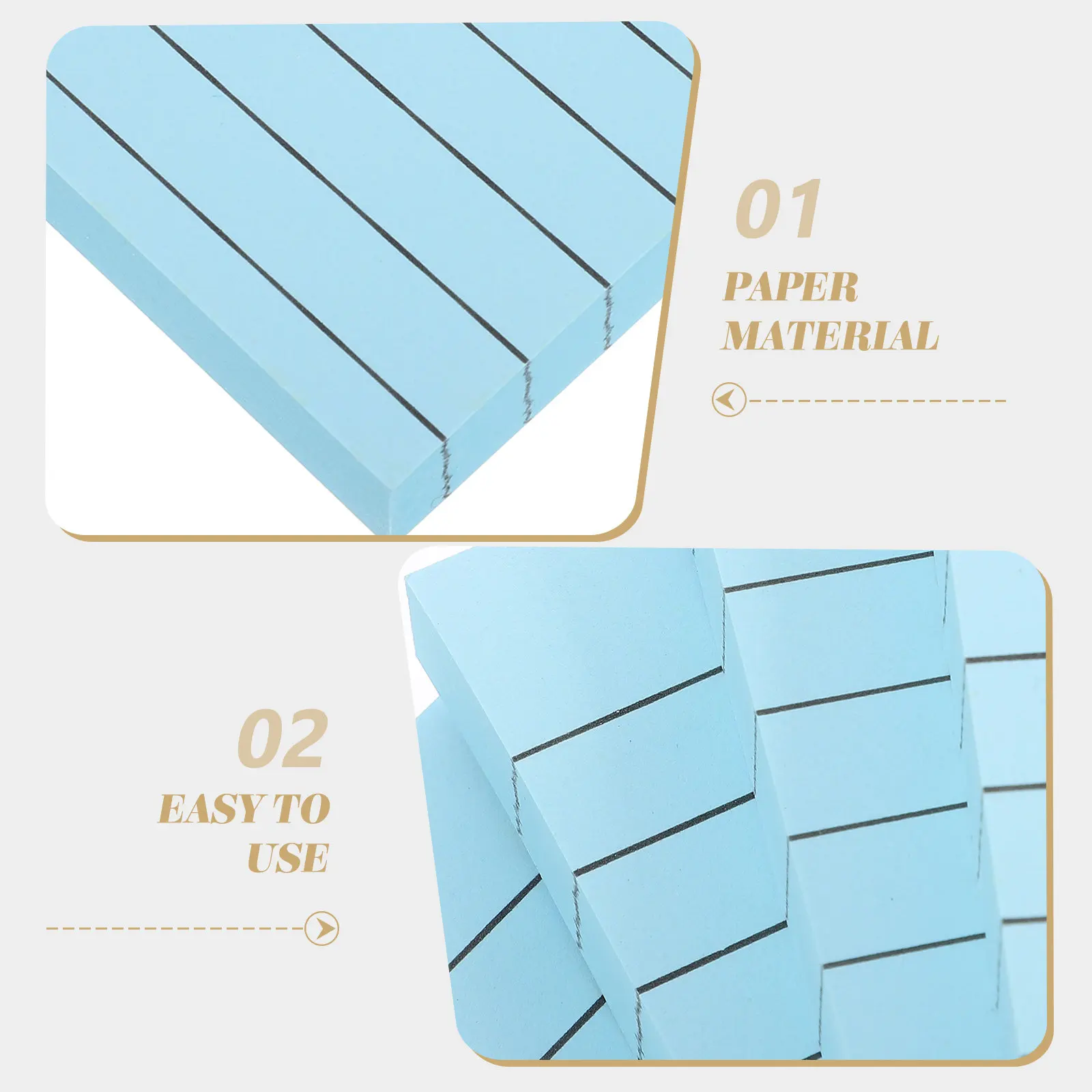 20Pcs Convenient Memo Pads Small Paper Portable Writing Paper Office Supplies for Schedule Planning