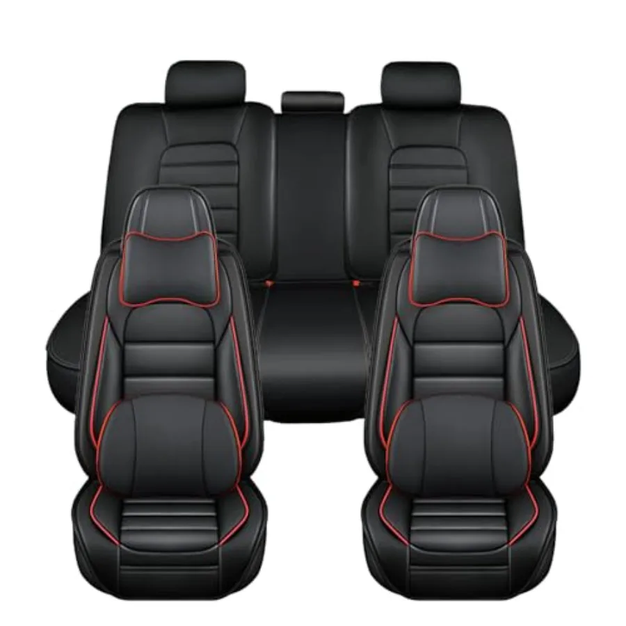 

Universal Car Seat Covers for Infiniti Q50 Hybrid 20142018 Comfortable and AntiSlip Seat Covers Waterproof Leather Seat Protect