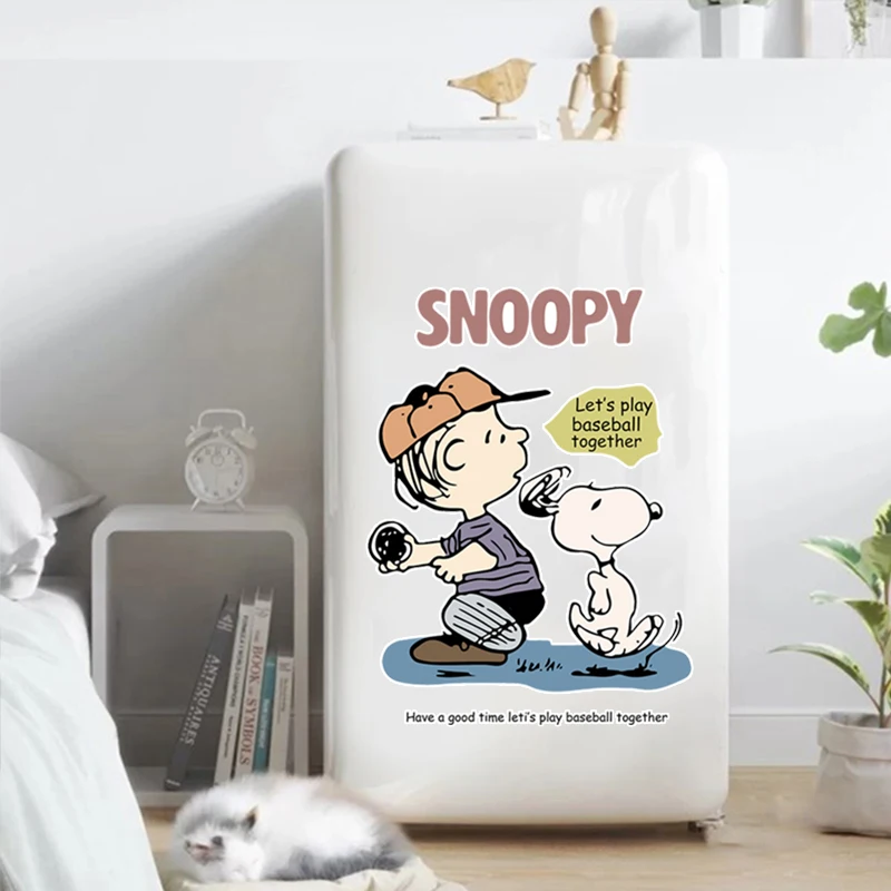 Cartoon Anime Snoopy Kitchen Refrigerator Decorative Stickers Kawaii Creative Self-Adhesive Waterproof Removable Stickers