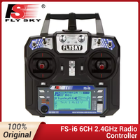 Flysky FS-i6 FS I6 2.4G 6CH RC Transmitter M2 Controller AFHDS 2A FS-iA6 FS-iA6B Receiver for Quadcopter Fixed Wing Glider Boat