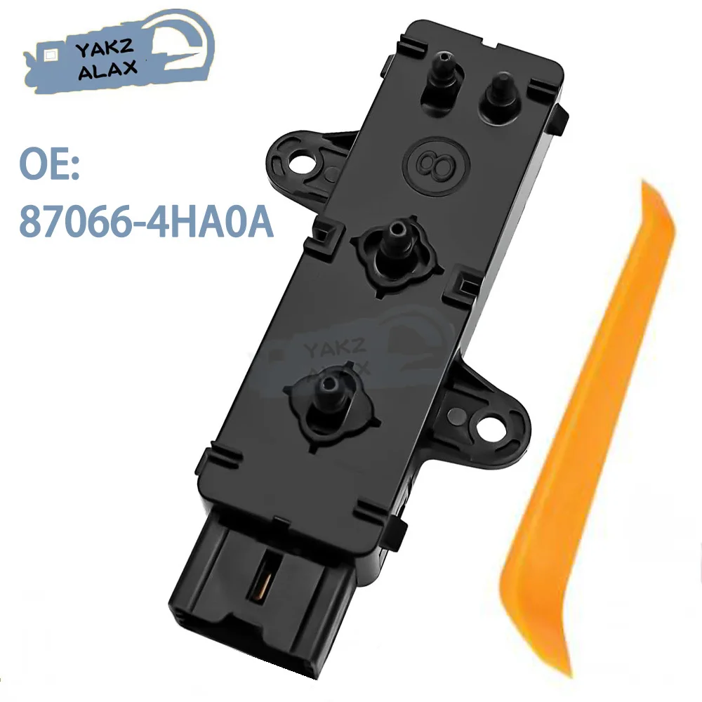87066-4HA0A interruptor de Control de asiento eléctrico delantero izquierdo para Nissan Maxima 2009-2021 Infiniti Q50 Q60 2015-2021 piezas de automóvil