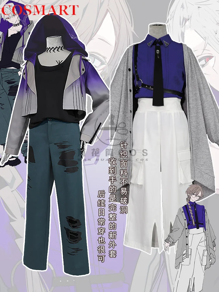 

COSMART Nijisanji Kuzuha Vtuber Kanakana Mufti Cosplay Costume Cos Game Anime Party Uniform Hallowen Play Role Clothes Clothing