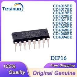 20/PCS New Original CD4026BE CD4015BE CD4017BE CD4019BE CD4020BE CD4021BE CD4029BE CD4040BE CD4060BE CD4094BE DIP16 IC In Stock
