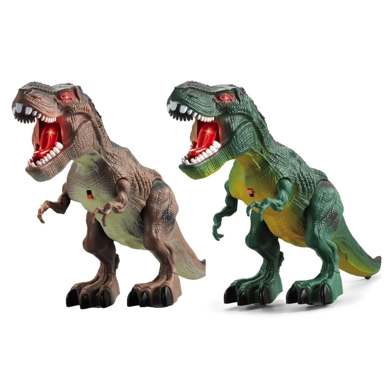 

Glowing Dinosaur Walking Toy with Light&Sound for Boy and Girls Interactive Play